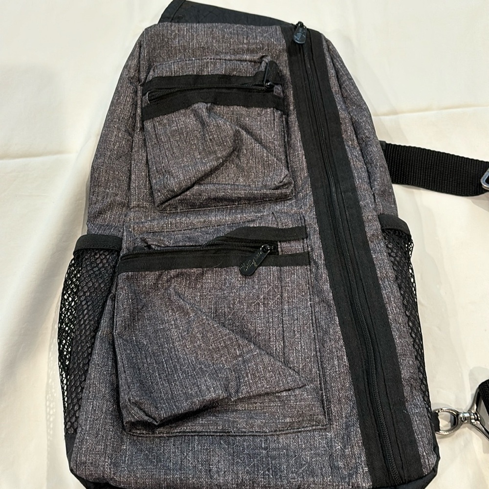Sling Back Bag - Charcoal